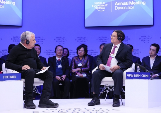 "Việt Nam: Định hướng tầm nhìn toàn cầu" - phiên đối thoại điểm nhấn tại WEF Davos