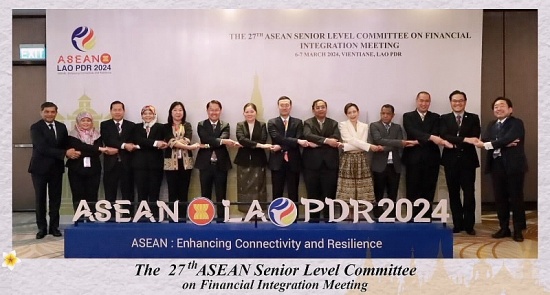 Phó Thống đốc Phạm Quang Dũng tham dự Hội nghị Ủy ban cấp cao về Hội nhập tài chính ASEAN (SLC) tại Viêng Chăn, Lào